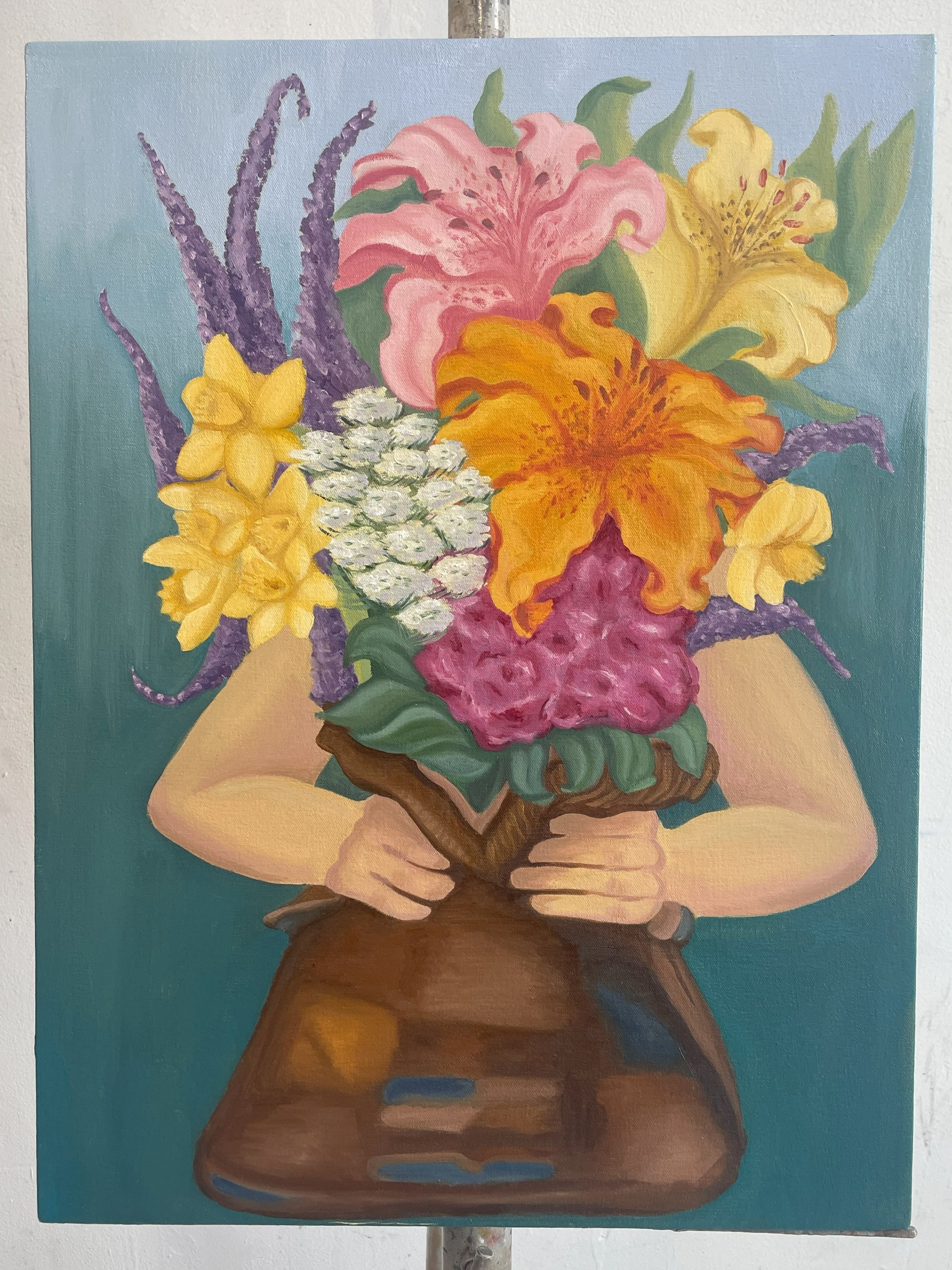 Lillies second painting